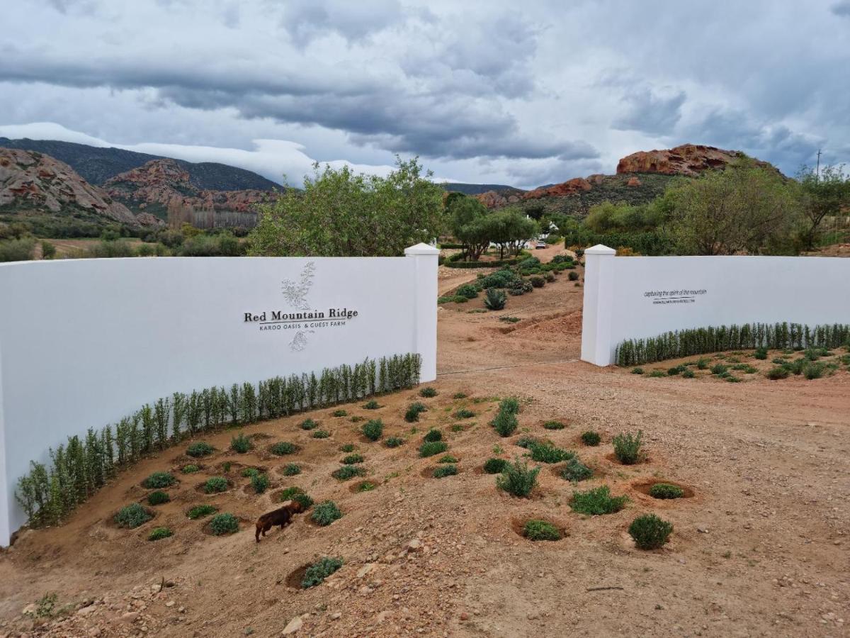 Ferienwohnung Red Mountain Ridge Karoo Oasis And Guest Farm Buffelskloof Exterior foto